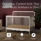 Liberty 4-in-1 Convertible Spindle Crib - Tots to Teens Furniture