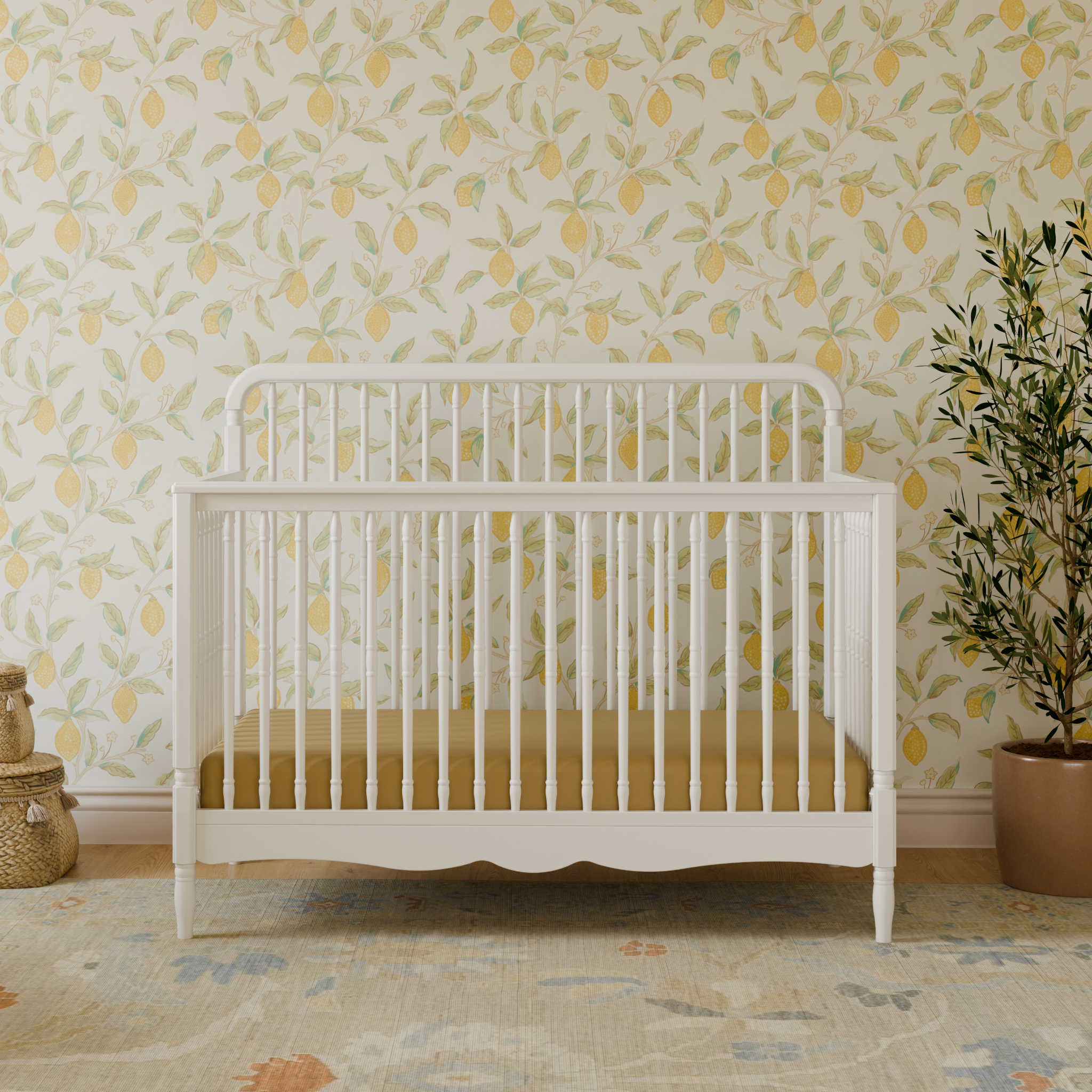 Liberty 4-in-1 Convertible Spindle Crib - Tots to Teens Furniture
