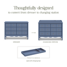 Liberty 6 Drawer Dresser - Tots to Teens Furniture