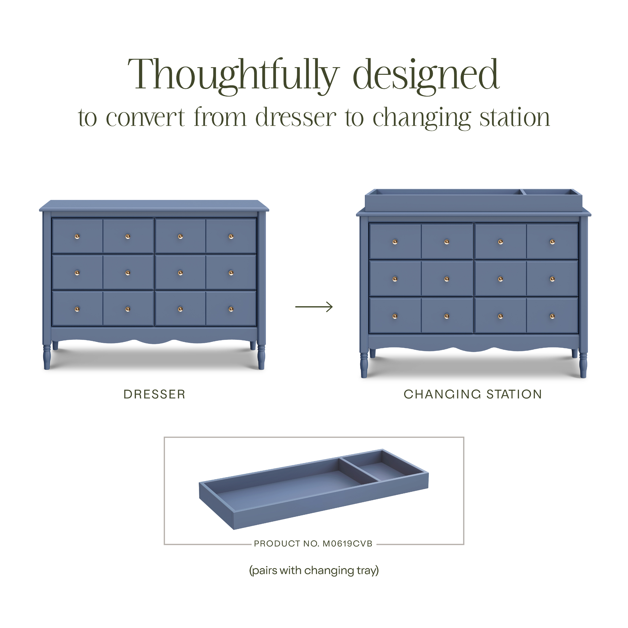 Liberty 6 Drawer Dresser - Tots to Teens Furniture