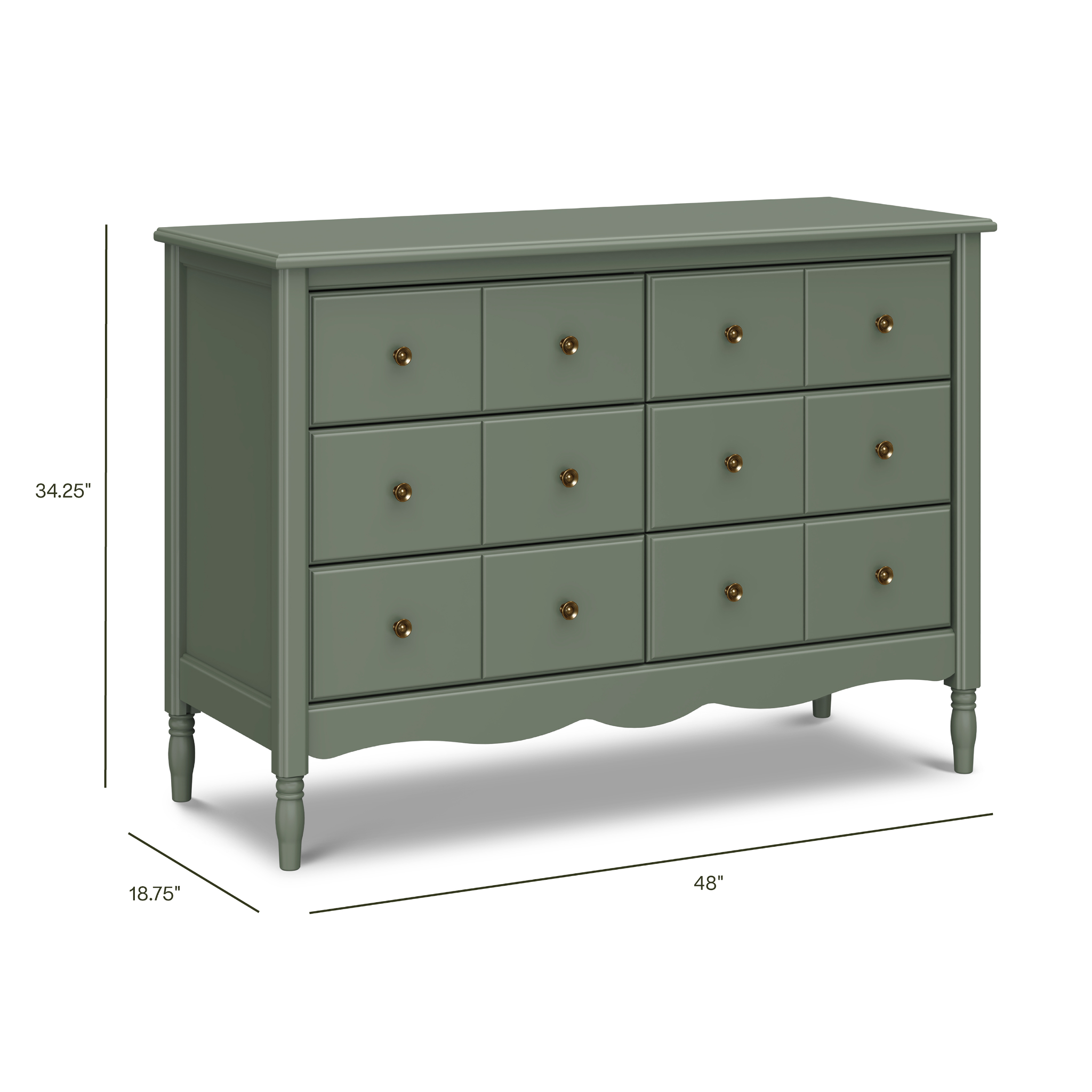 Liberty 6 Drawer Dresser - Tots to Teens Furniture