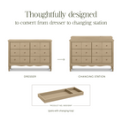 Liberty 6 Drawer Dresser - Tots to Teens Furniture