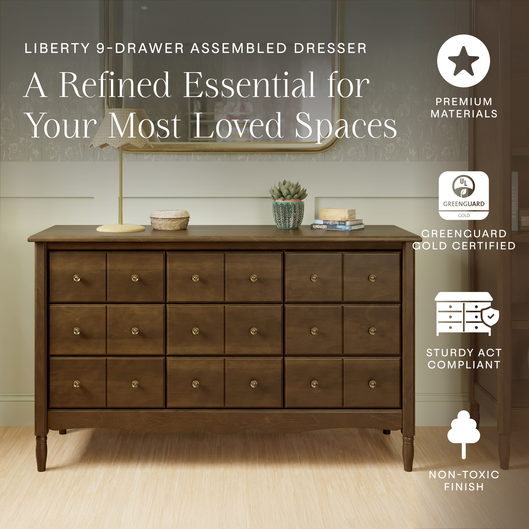 Liberty 9 Drawer Dresser - Tots to Teens Furniture