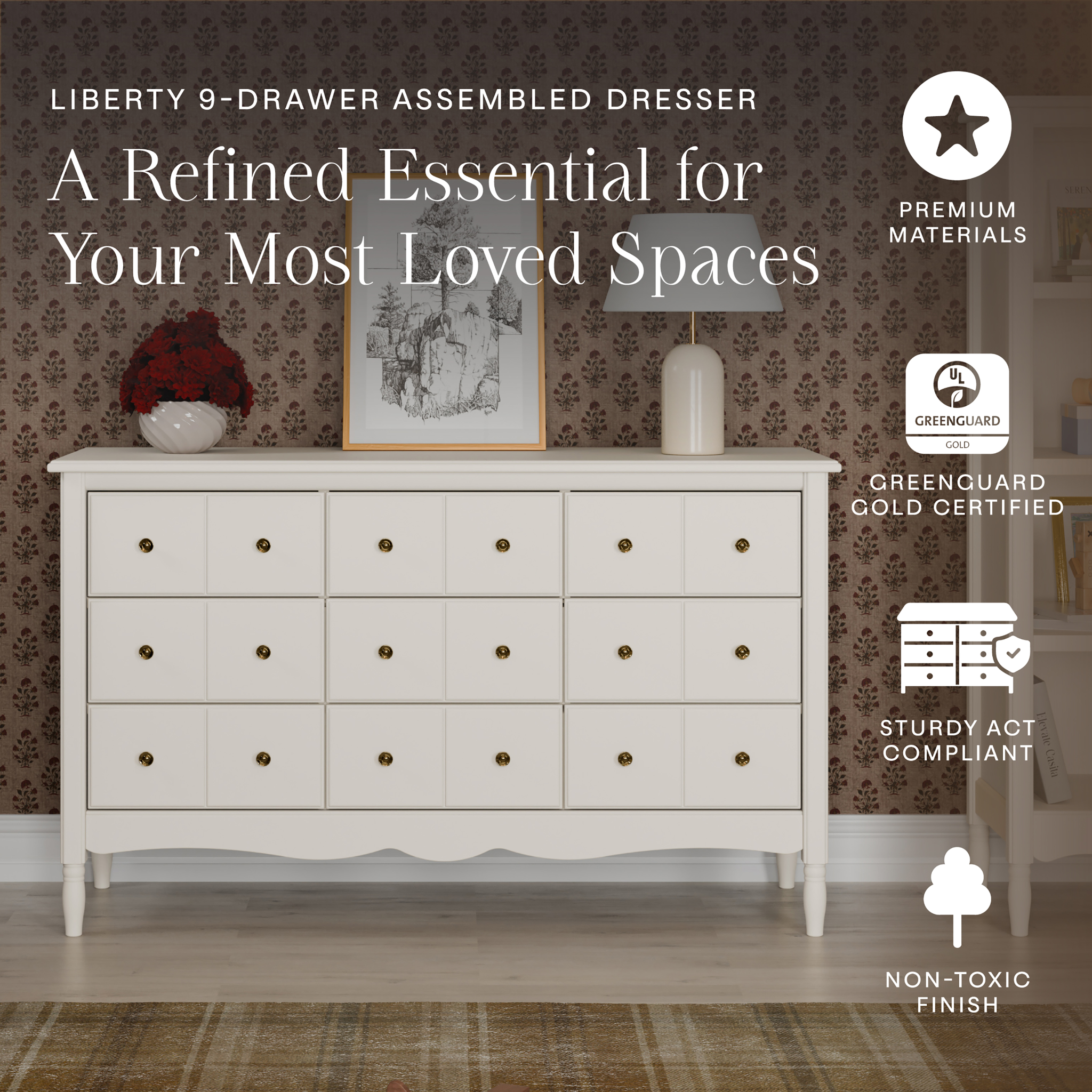 Liberty 9 Drawer Dresser - Tots to Teens Furniture