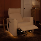 Willa Deluxe Power Recliner and Swivel Glider with Heat and Massage - Tots to Teens Furniture
