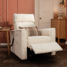Willa Deluxe Power Recliner and Swivel Glider with Heat and Massage - Tots to Teens Furniture