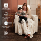 Willa Deluxe Power Recliner and Swivel Glider with Heat and Massage - Tots to Teens Furniture