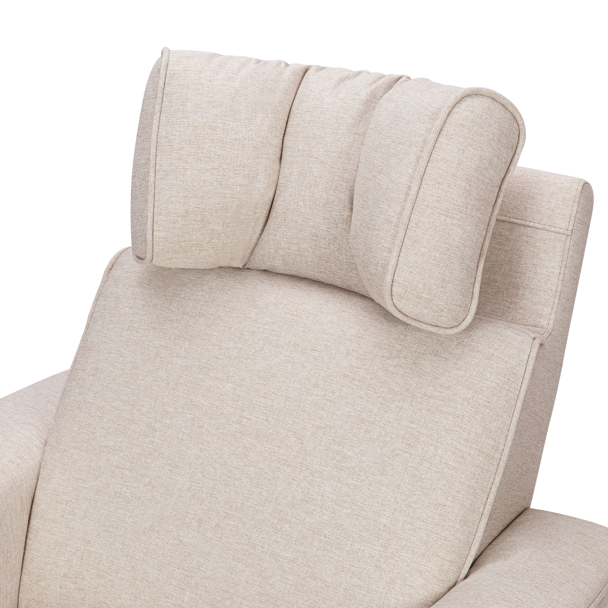 Willa Deluxe Power Recliner and Swivel Glider with Heat and Massage - Tots to Teens Furniture