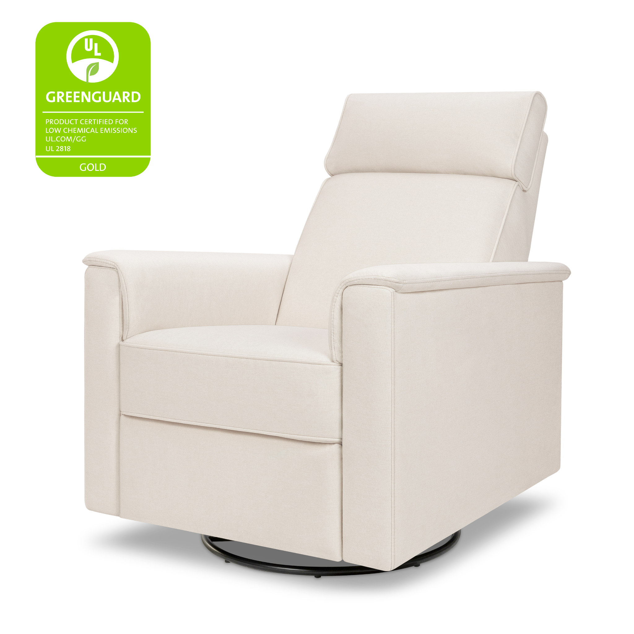 Willa Deluxe Power Recliner and Swivel Glider with Heat and Massage - Tots to Teens Furniture