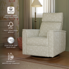 Willa Plus Power Glider Recliner w/ Power Headrest - Tots to Teens Furniture