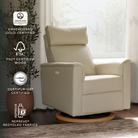 Willa Plus Power Glider Recliner w/ Power Headrest - Tots to Teens Furniture