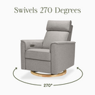 Willa Plus Power Glider Recliner w/ Power Headrest - Tots to Teens Furniture