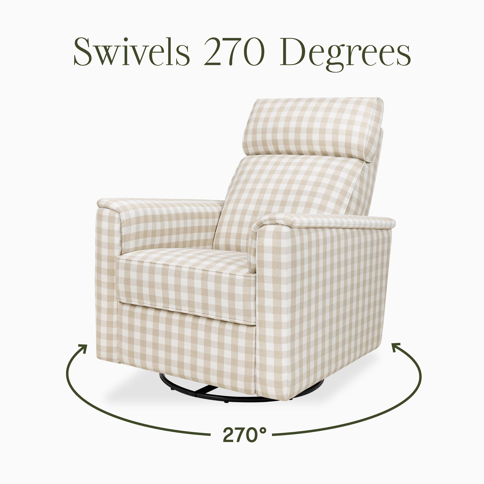 Willa Plus Power Glider Recliner w/ Power Headrest - Tots to Teens Furniture
