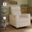 Willa Pro Power Recliner and Swivel Glider - Tots to Teens Furniture