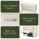 Willa Pro Power Recliner and Swivel Glider - Tots to Teens Furniture