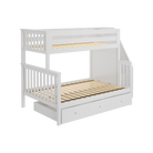 Newcastle - Twin/Full Bunk Bed w/ Staircase - Tots to Teens Furniture