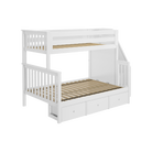 Newcastle - Twin/Full Bunk Bed w/ Staircase - Tots to Teens Furniture