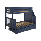 Newcastle - Twin/Full Bunk Bed w/ Staircase - Tots to Teens Furniture