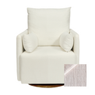 Oilo Ollie Standard Size - Swivel Nursery Glider with Back Recline Feature
