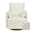 Oilo Ollie Standard Size - Swivel Nursery Glider with Back Recline Feature