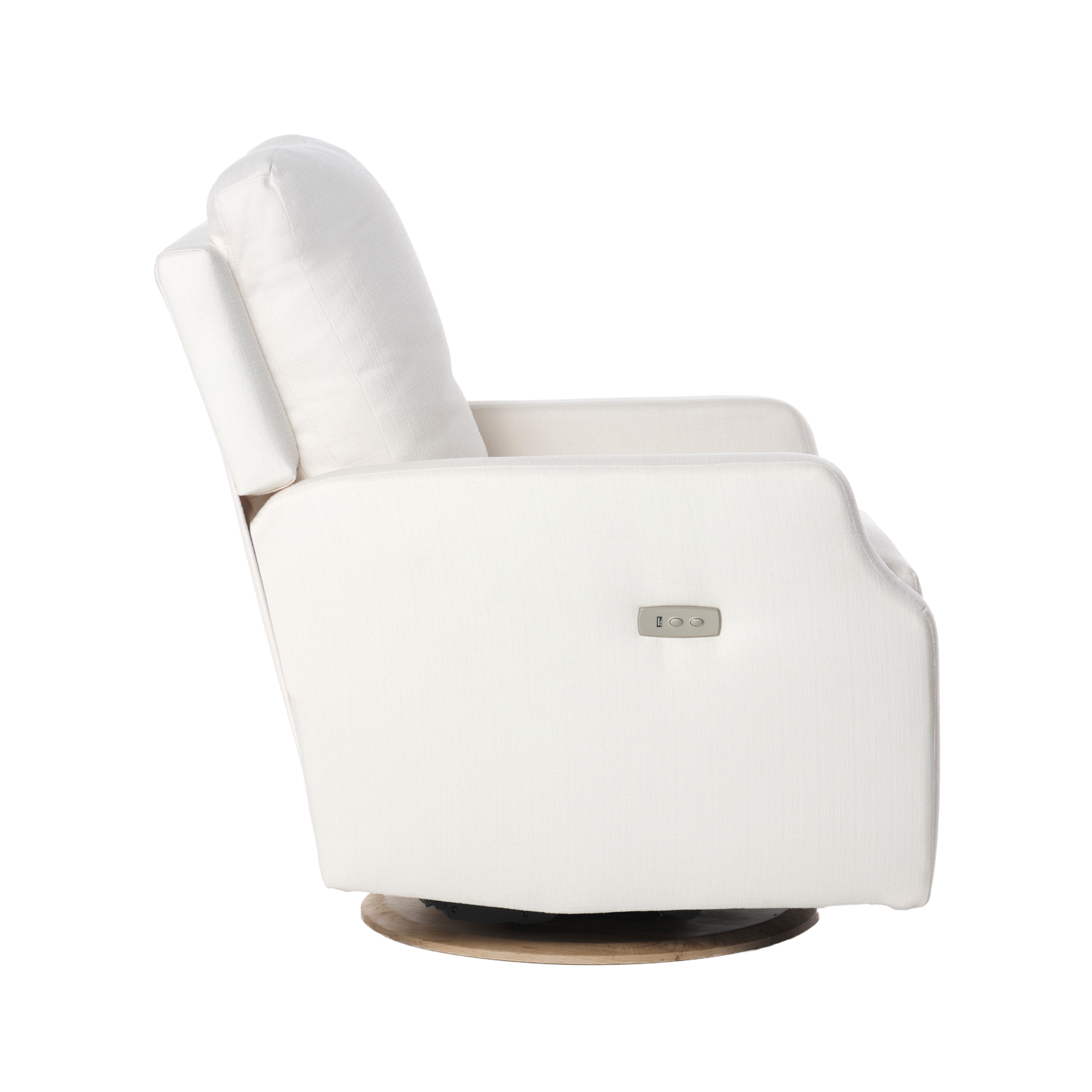 Oilo Harlow Gliding Swivel Nursery Recliner - Tots to Teens Furniture