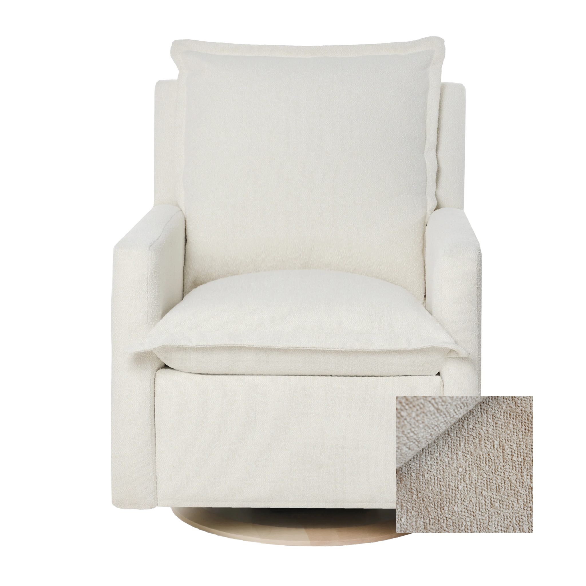 Oilo Flynn Gliding Swivel Recliner - Tots to Teens Furniture