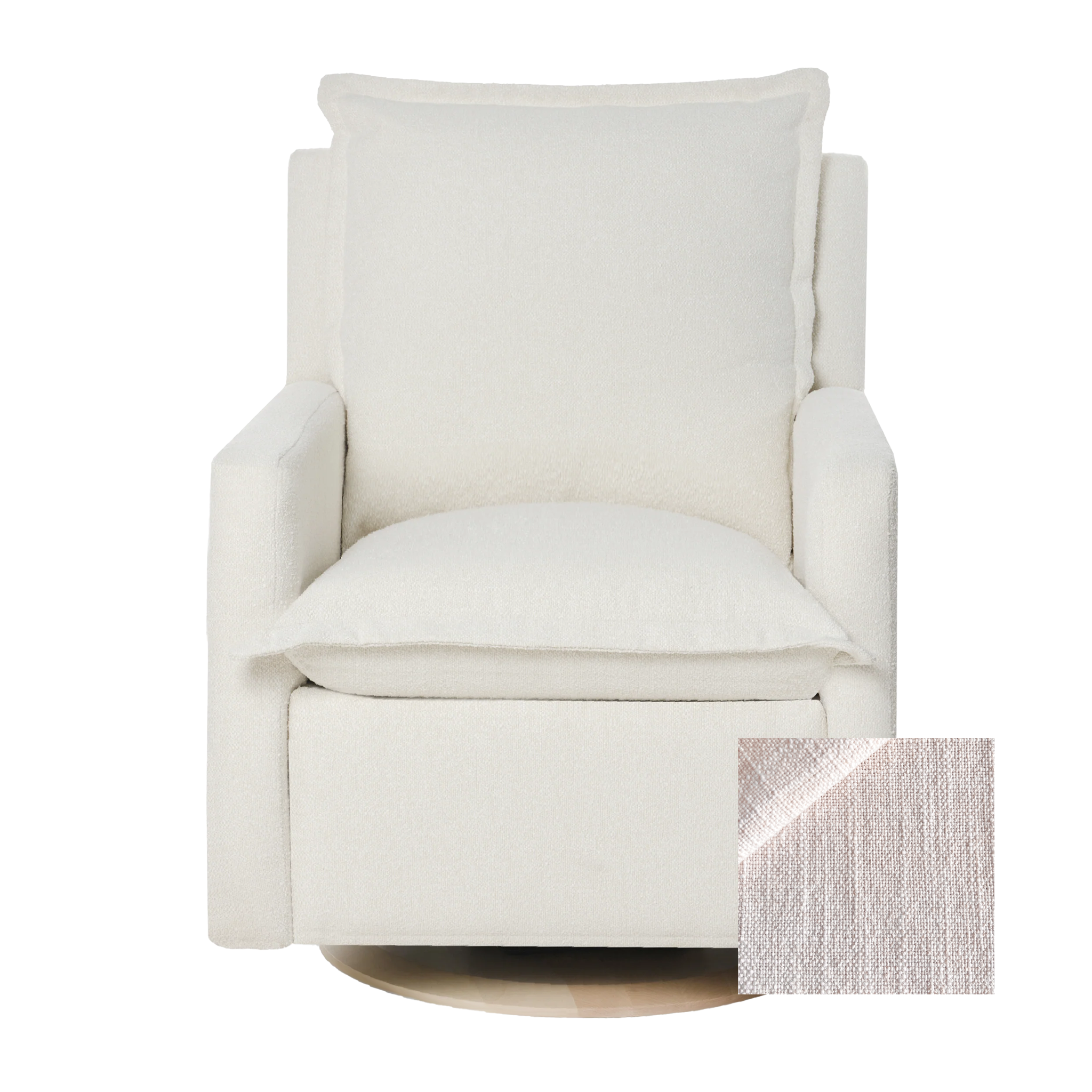 Oilo Flynn Gliding Swivel Recliner - Tots to Teens Furniture