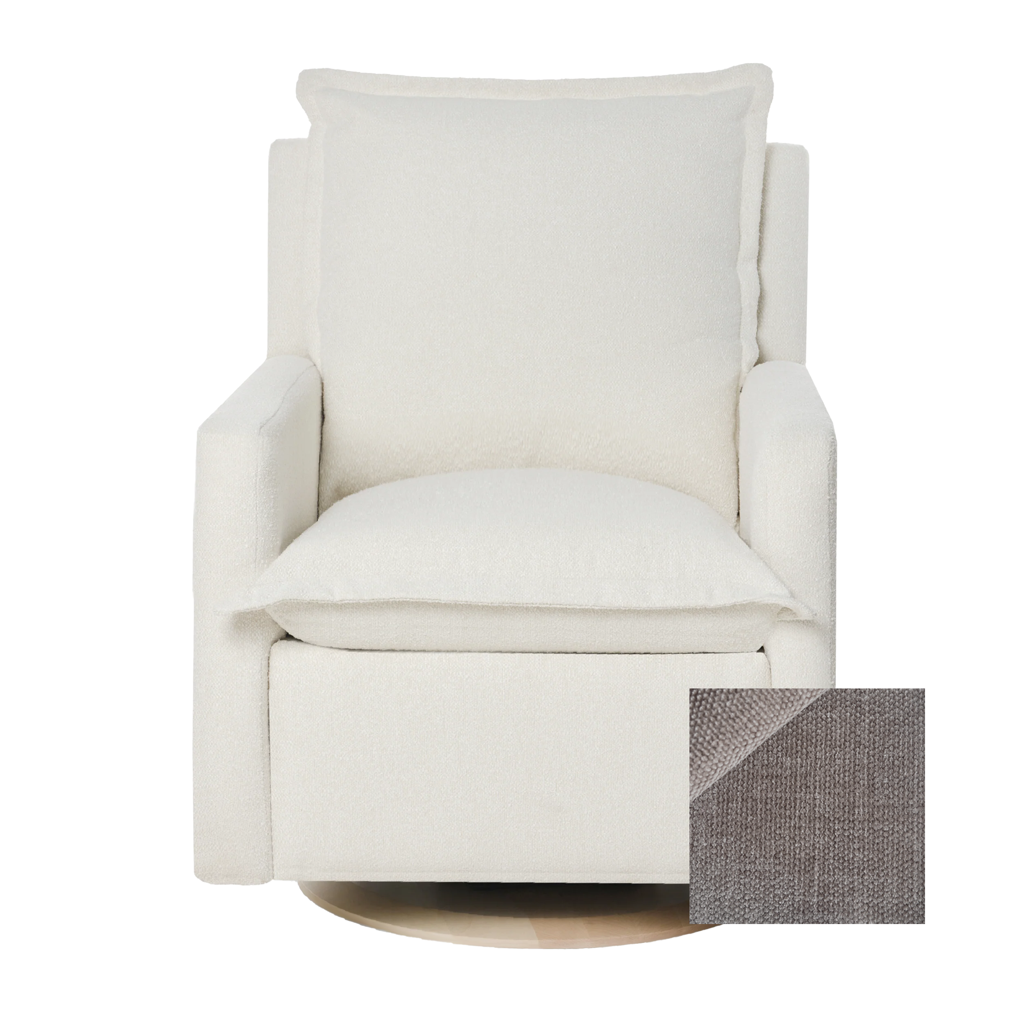 Oilo Flynn Gliding Swivel Recliner - Tots to Teens Furniture