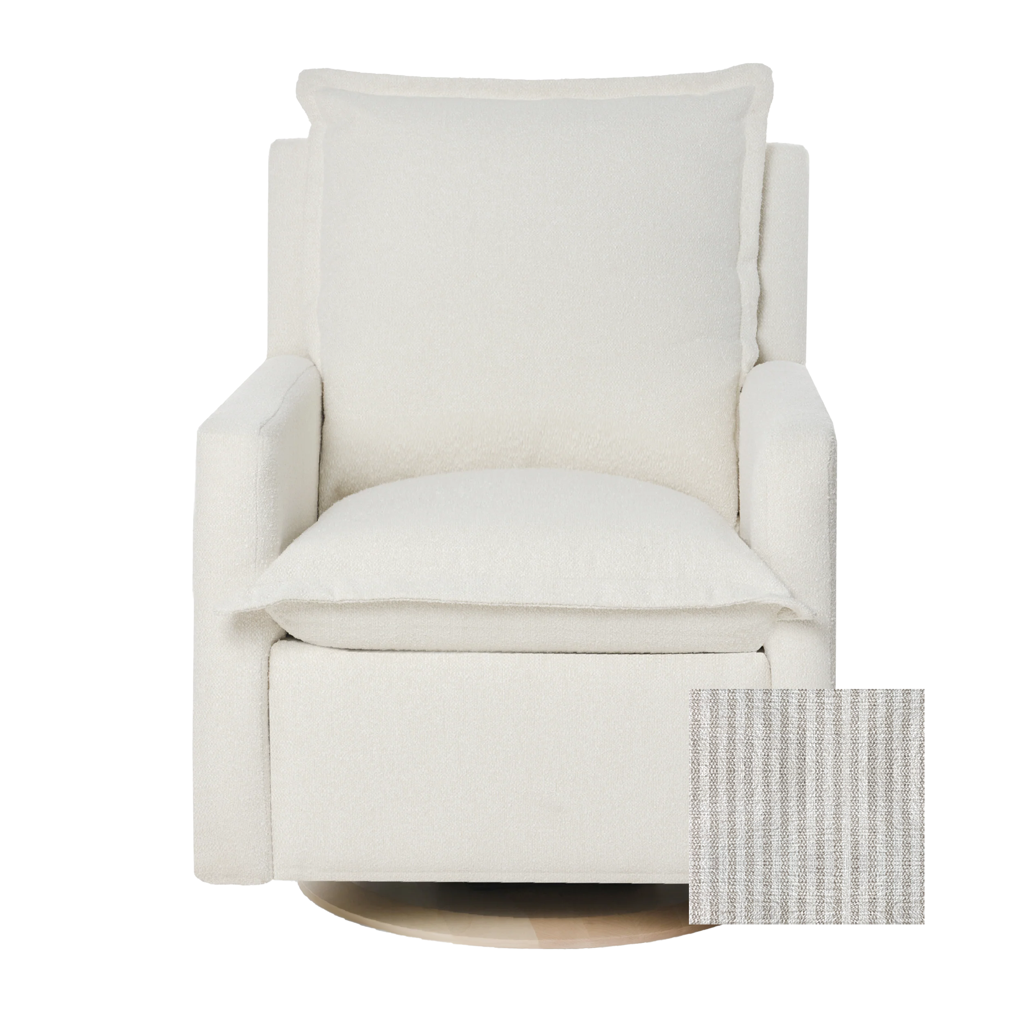 Oilo Flynn Gliding Swivel Recliner - Tots to Teens Furniture