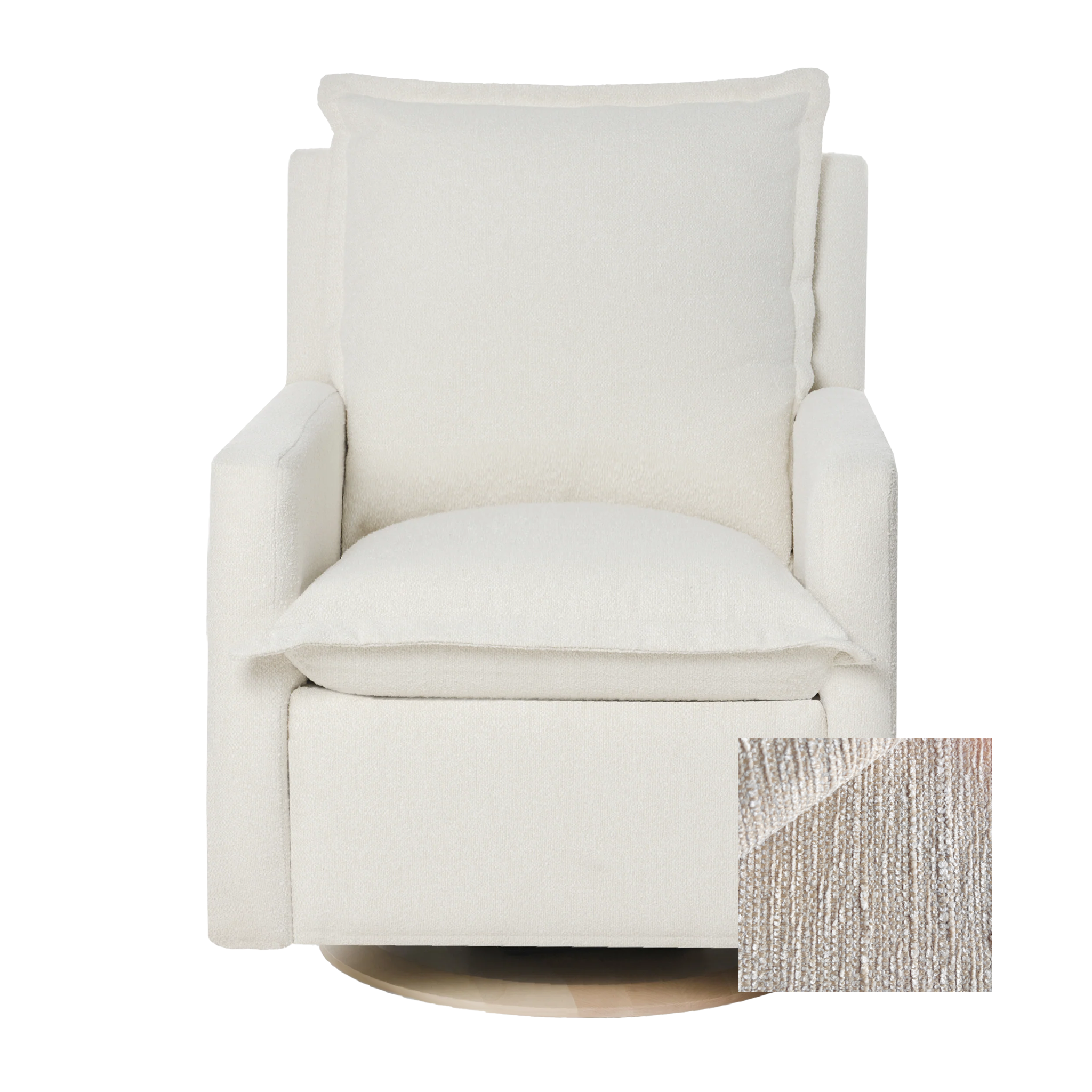 Oilo Flynn Gliding Swivel Recliner - Tots to Teens Furniture