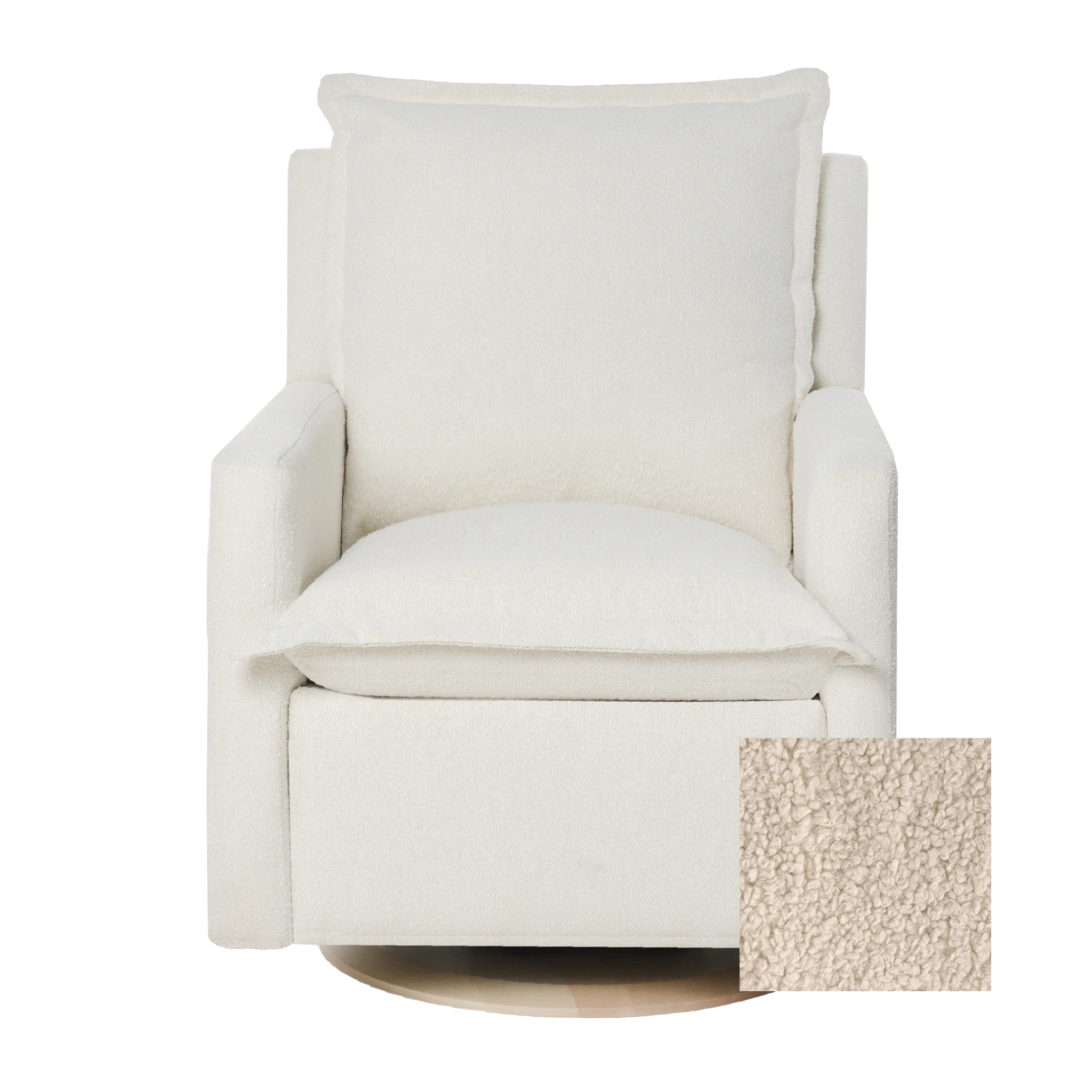 Oilo Flynn Gliding Swivel Recliner - Tots to Teens Furniture