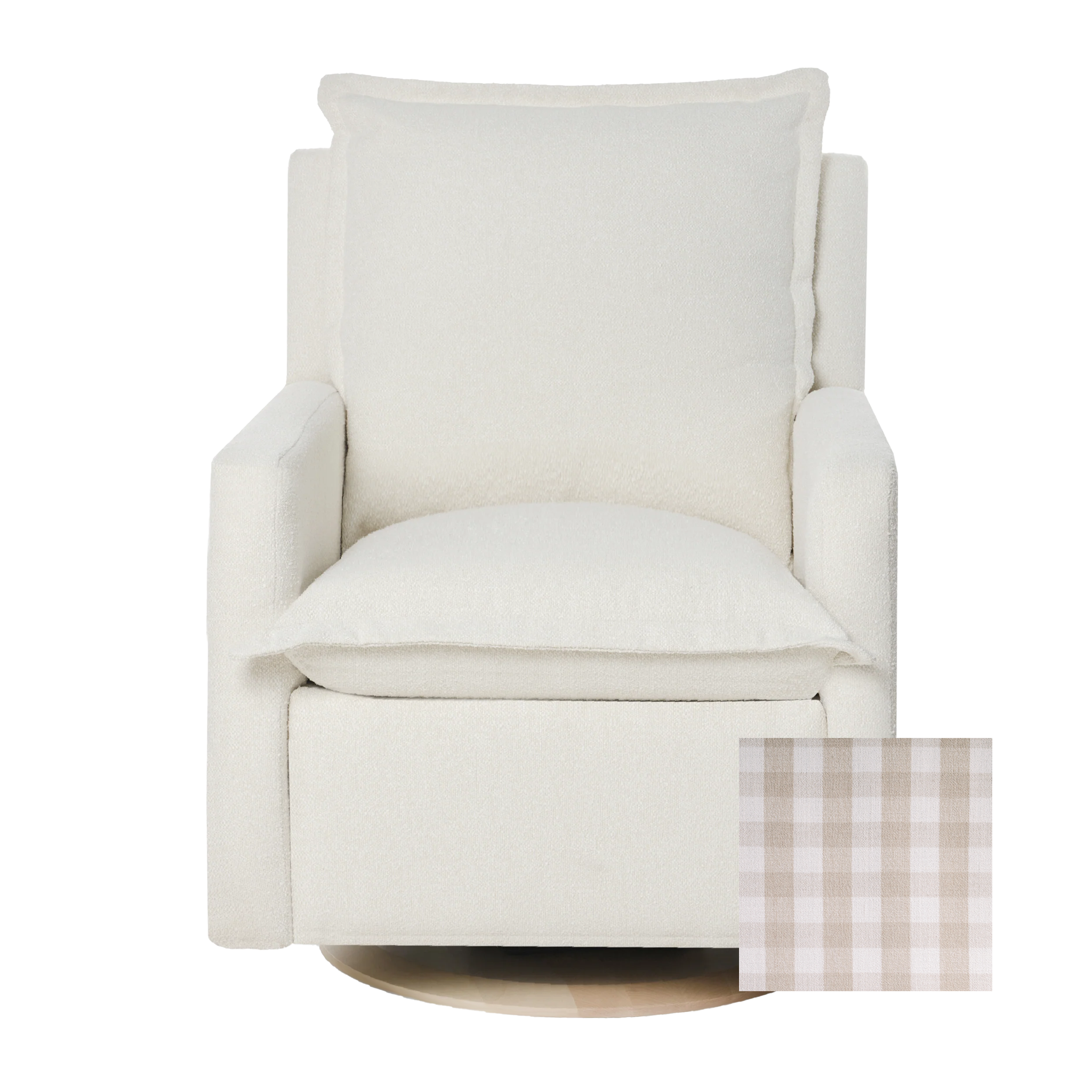 Oilo Flynn Gliding Swivel Recliner - Tots to Teens Furniture