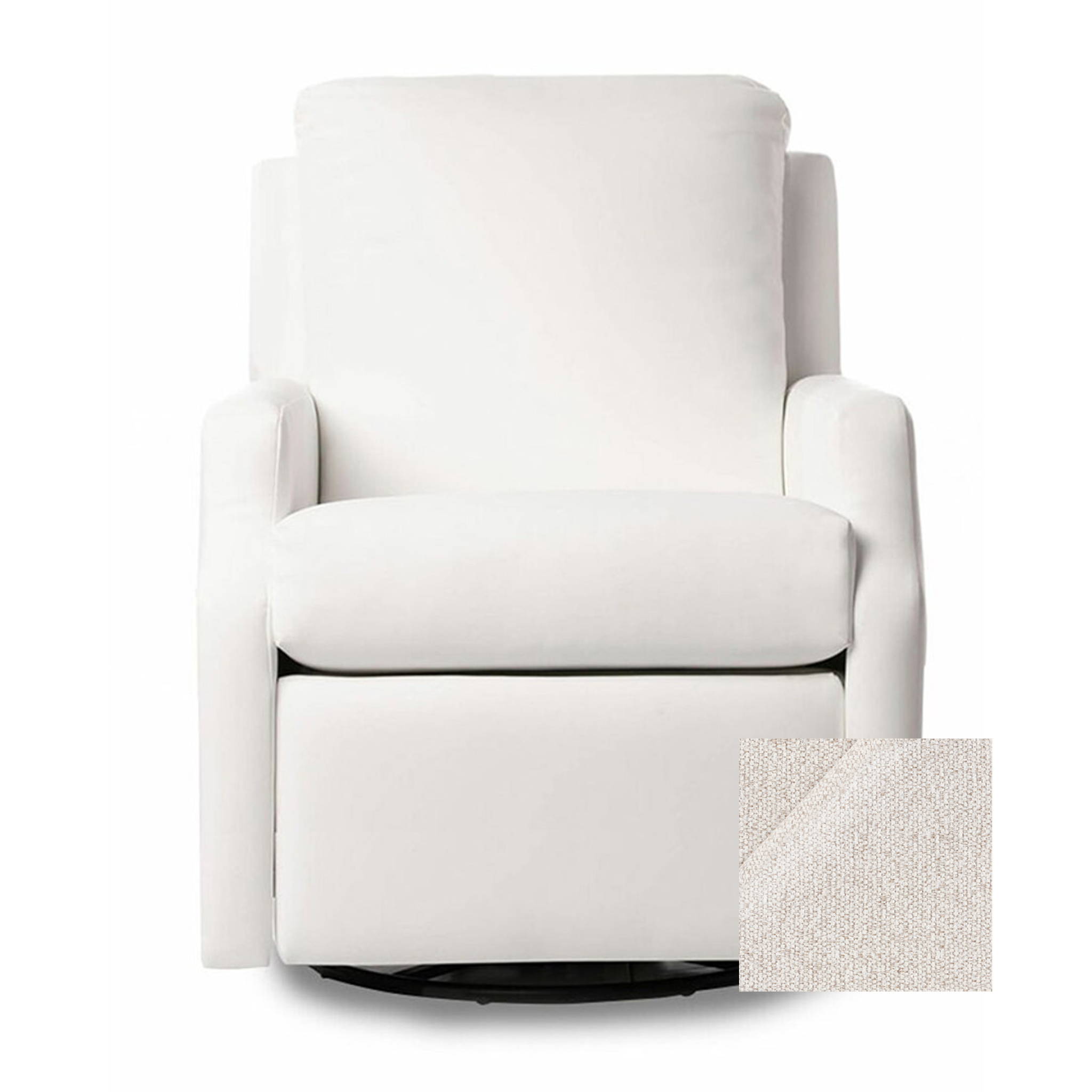 Oilo Harlow Gliding Swivel Nursery Recliner - Tots to Teens Furniture