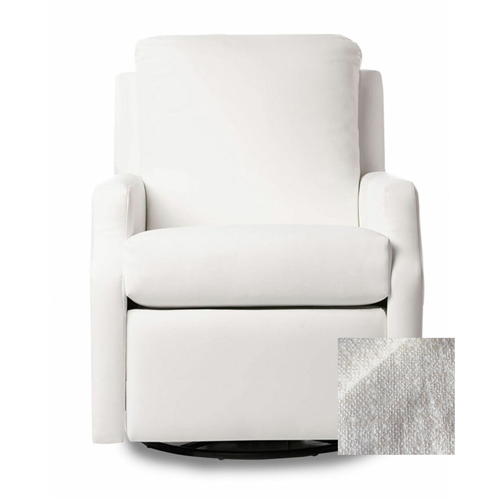 Oilo Harlow Gliding Swivel Nursery Recliner - Tots to Teens Furniture