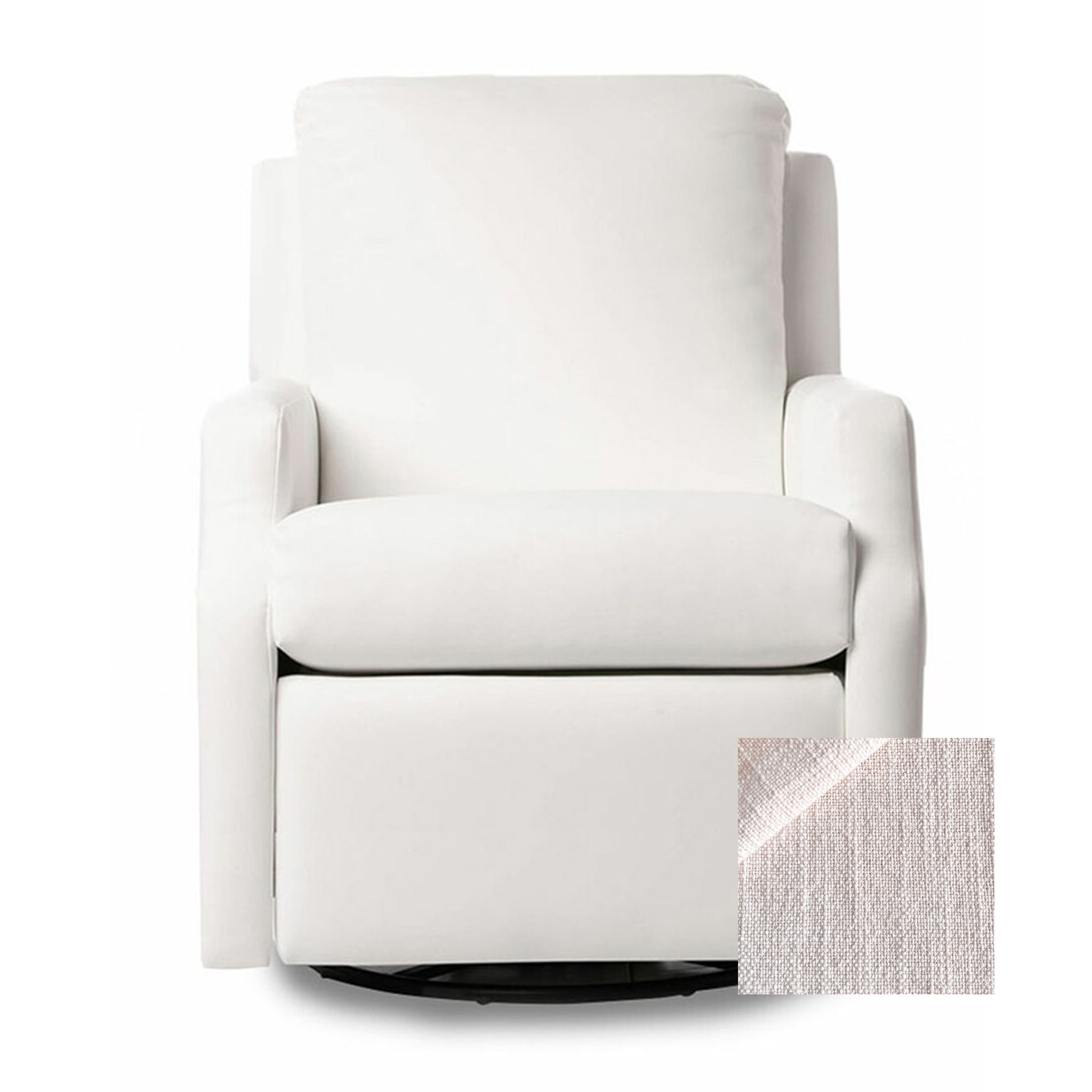 Oilo Harlow Gliding Swivel Nursery Recliner - Tots to Teens Furniture