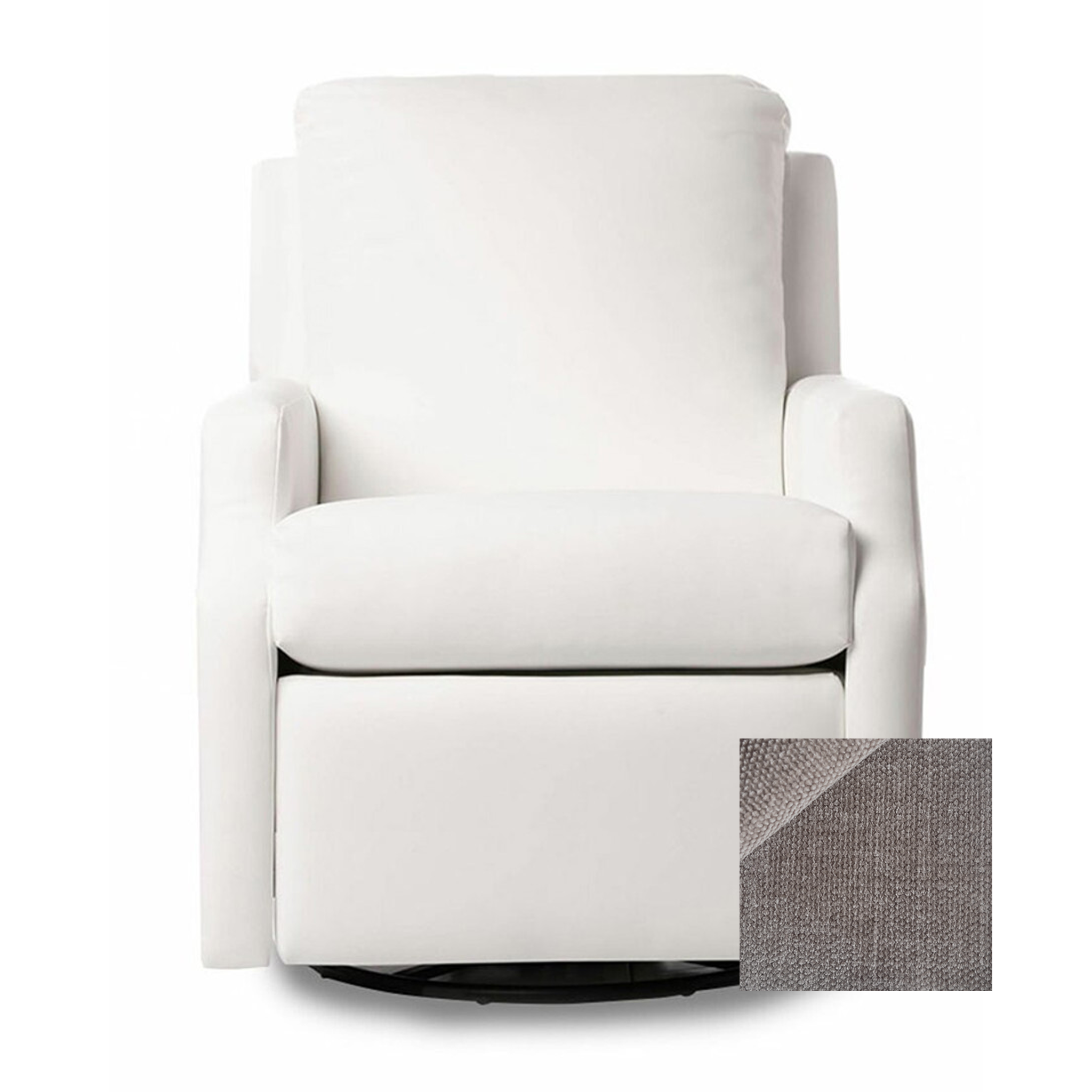Oilo Harlow Gliding Swivel Nursery Recliner - Tots to Teens Furniture