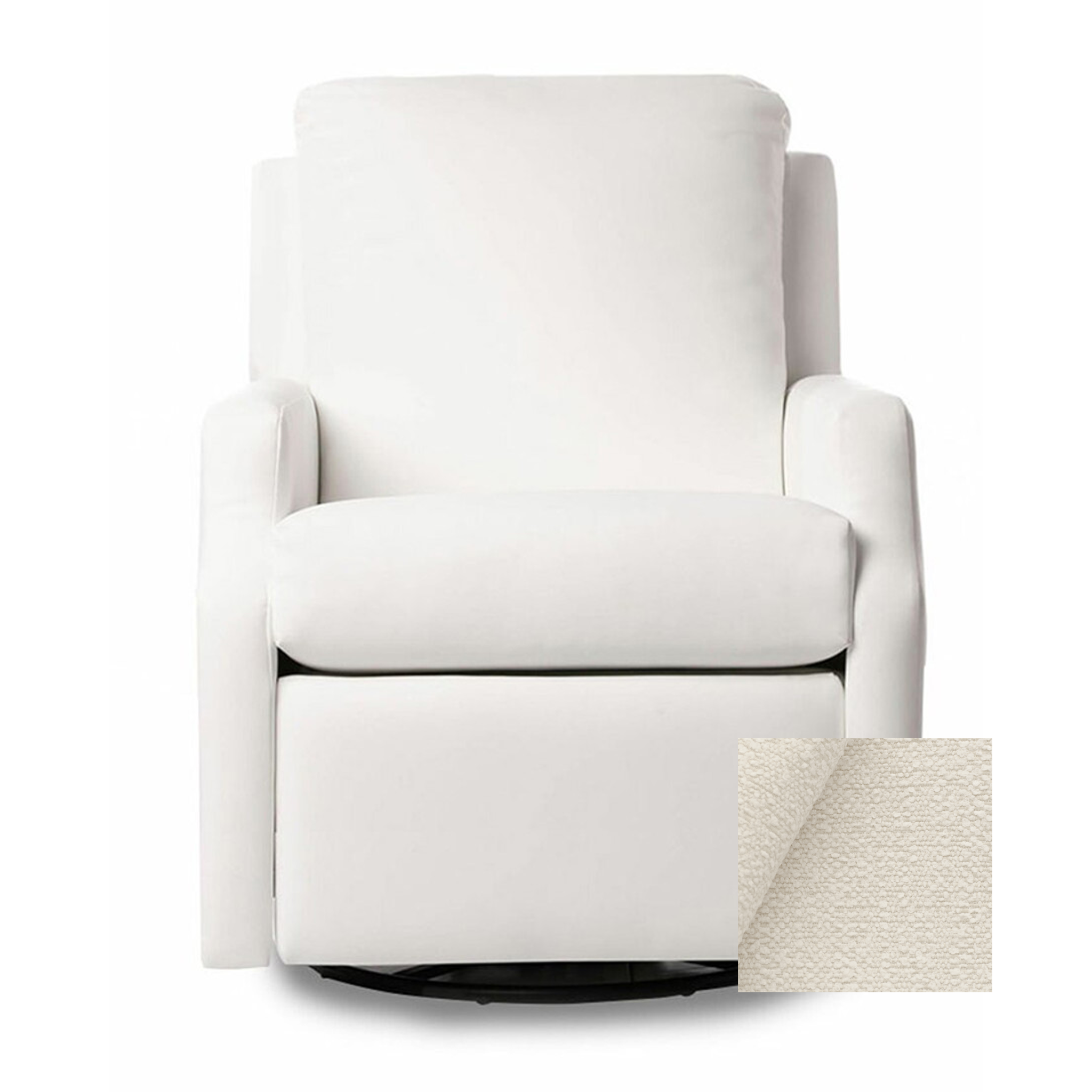 Oilo Harlow Gliding Swivel Nursery Recliner - Tots to Teens Furniture