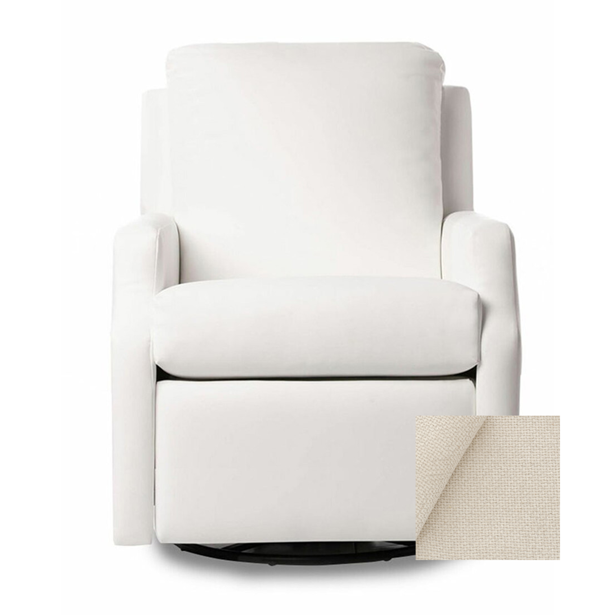 Oilo Harlow Gliding Swivel Nursery Recliner - Tots to Teens Furniture