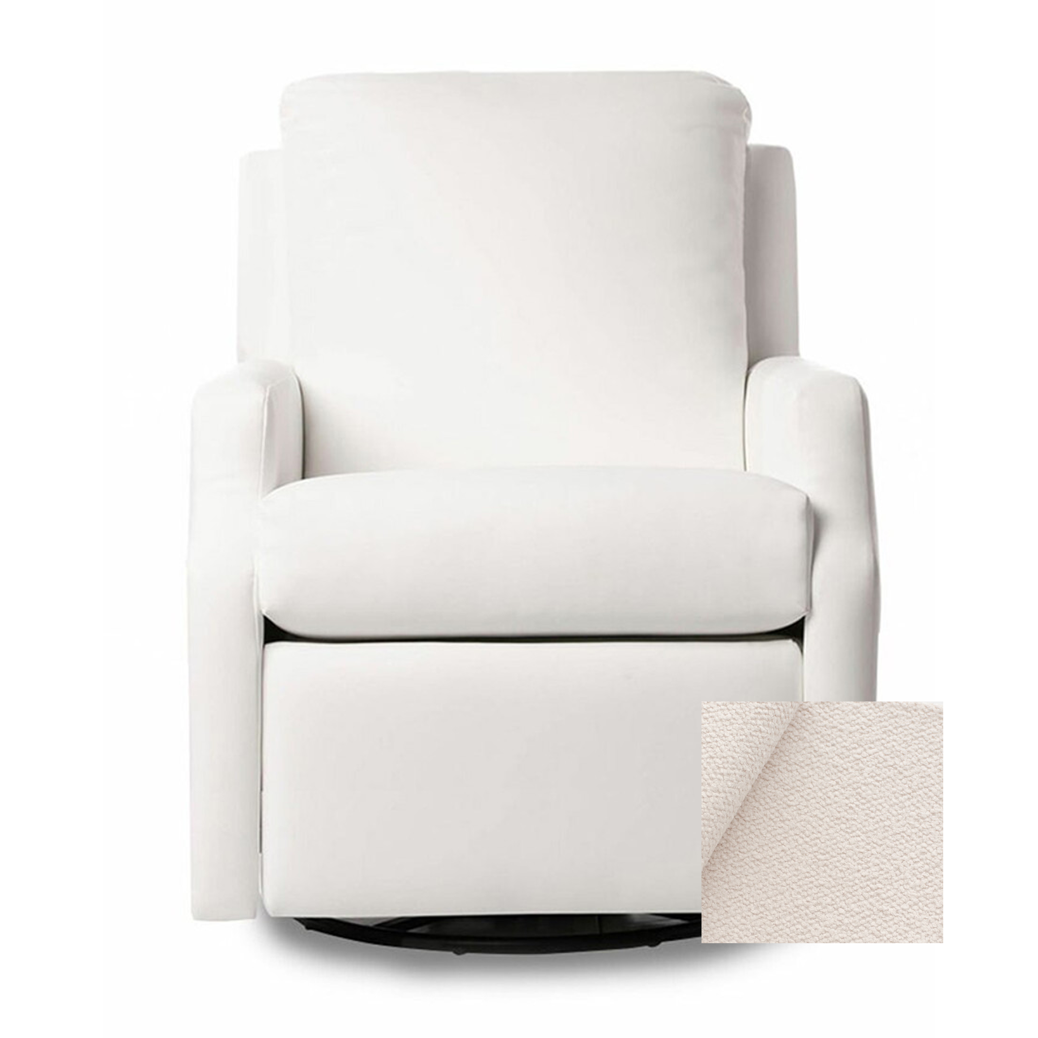 Oilo Harlow Gliding Swivel Nursery Recliner - Tots to Teens Furniture