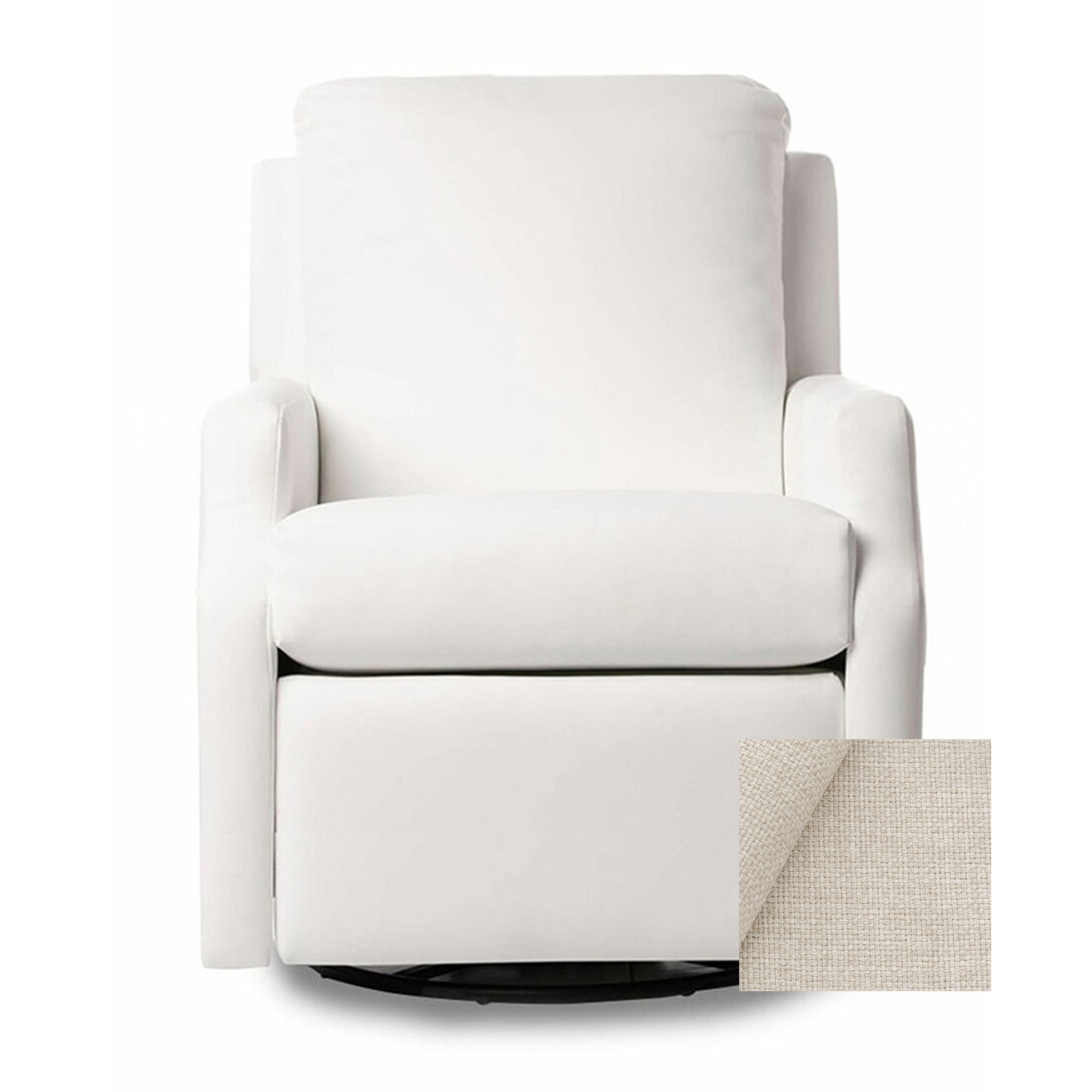 Oilo Harlow Gliding Swivel Nursery Recliner - Tots to Teens Furniture