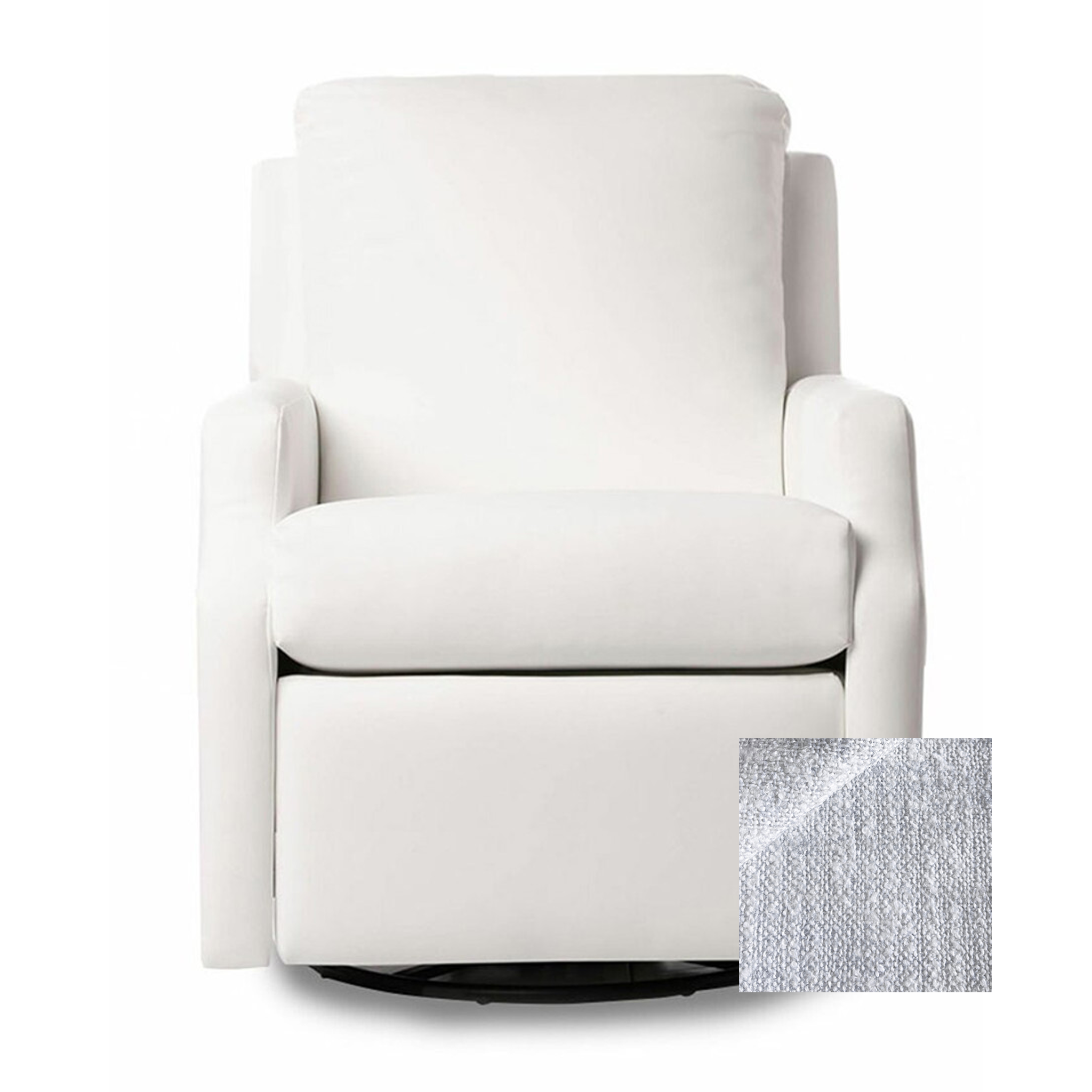 Oilo Harlow Gliding Swivel Nursery Recliner - Tots to Teens Furniture