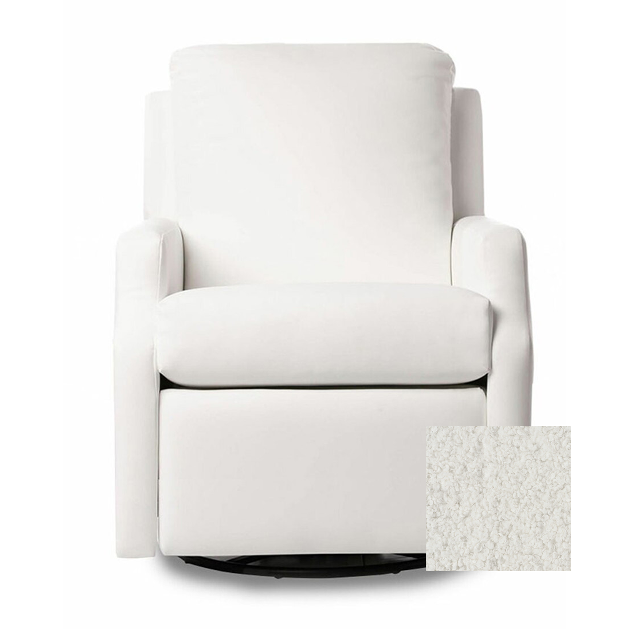 Oilo Harlow Gliding Swivel Nursery Recliner - Tots to Teens Furniture
