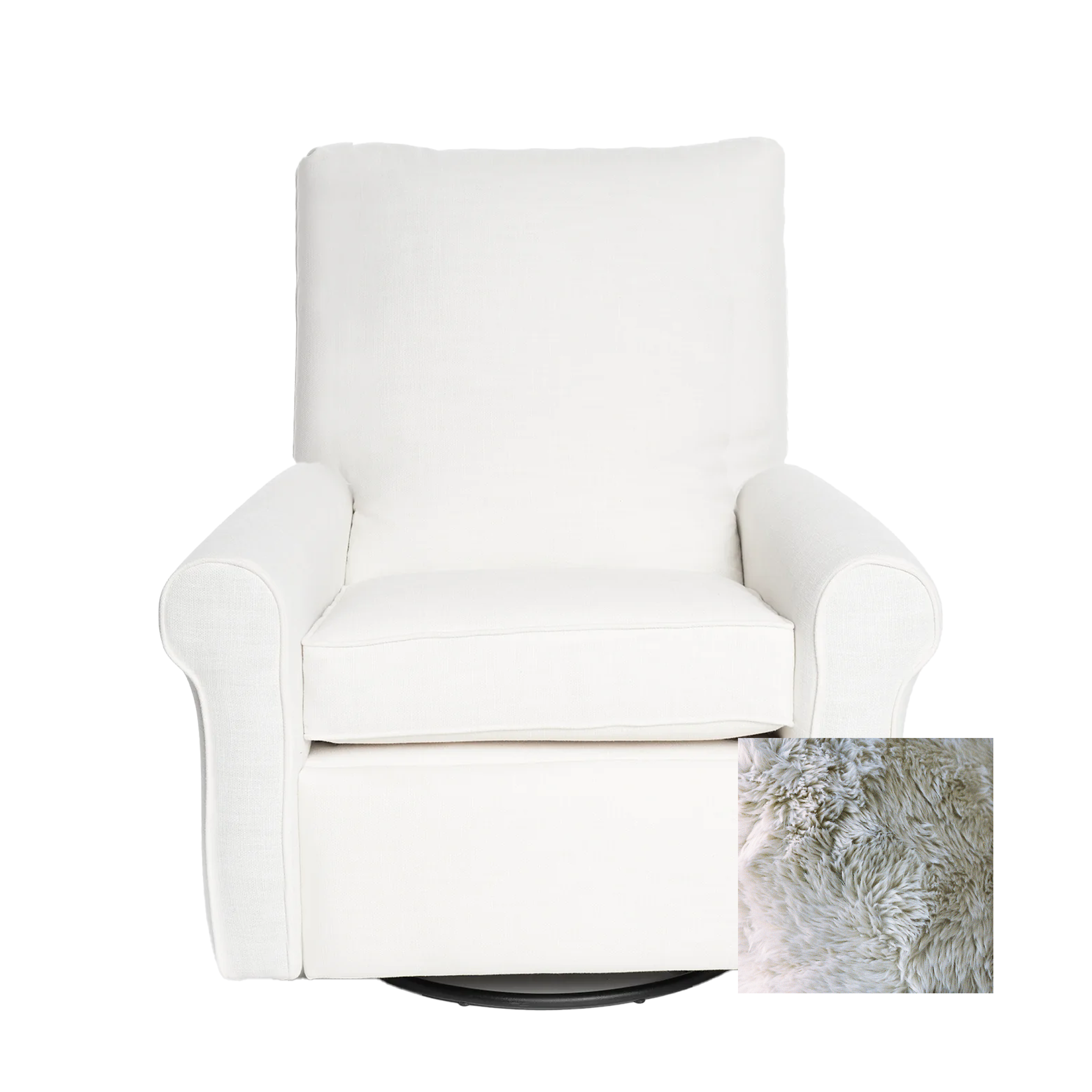 Oilo Orly Gliding Swivel Nursery Recliner - Tots to Teens Furniture