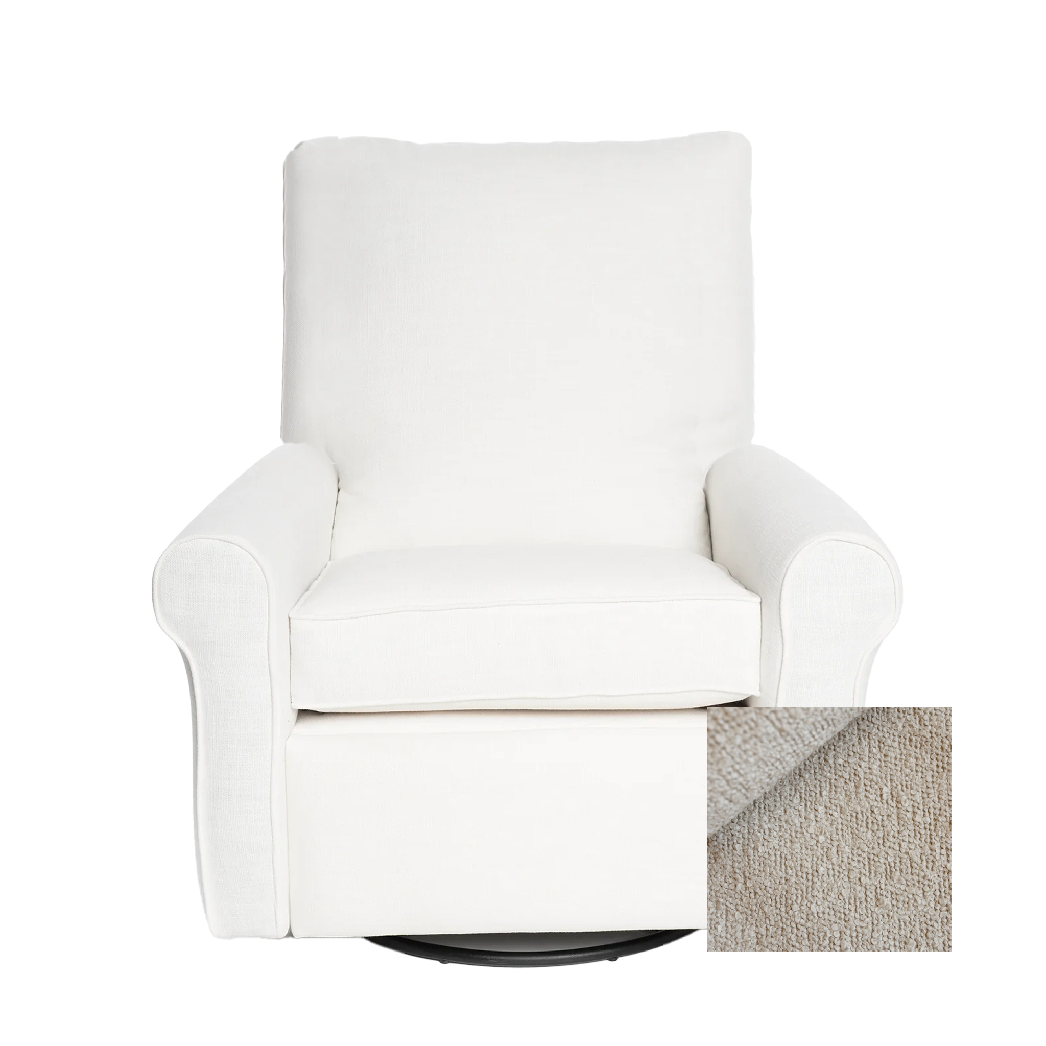 Oilo Orly Gliding Swivel Nursery Recliner - Tots to Teens Furniture