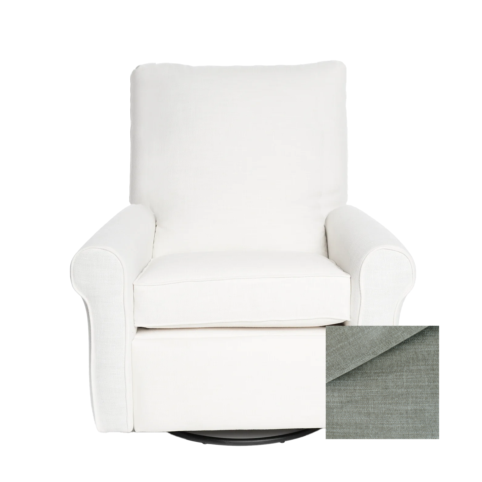 Oilo Orly Gliding Swivel Nursery Recliner - Tots to Teens Furniture