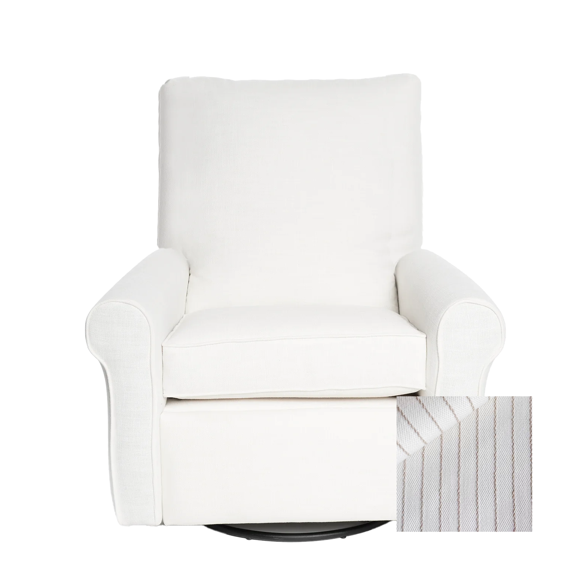 Oilo Orly Gliding Swivel Nursery Recliner - Tots to Teens Furniture