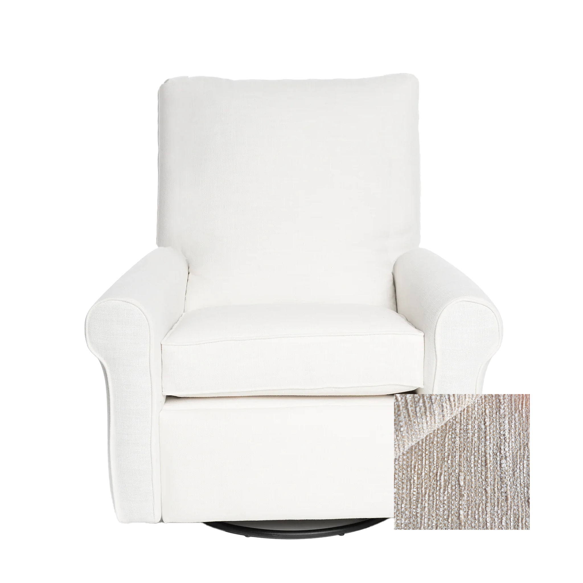 Oilo Orly Gliding Swivel Nursery Recliner - Tots to Teens Furniture