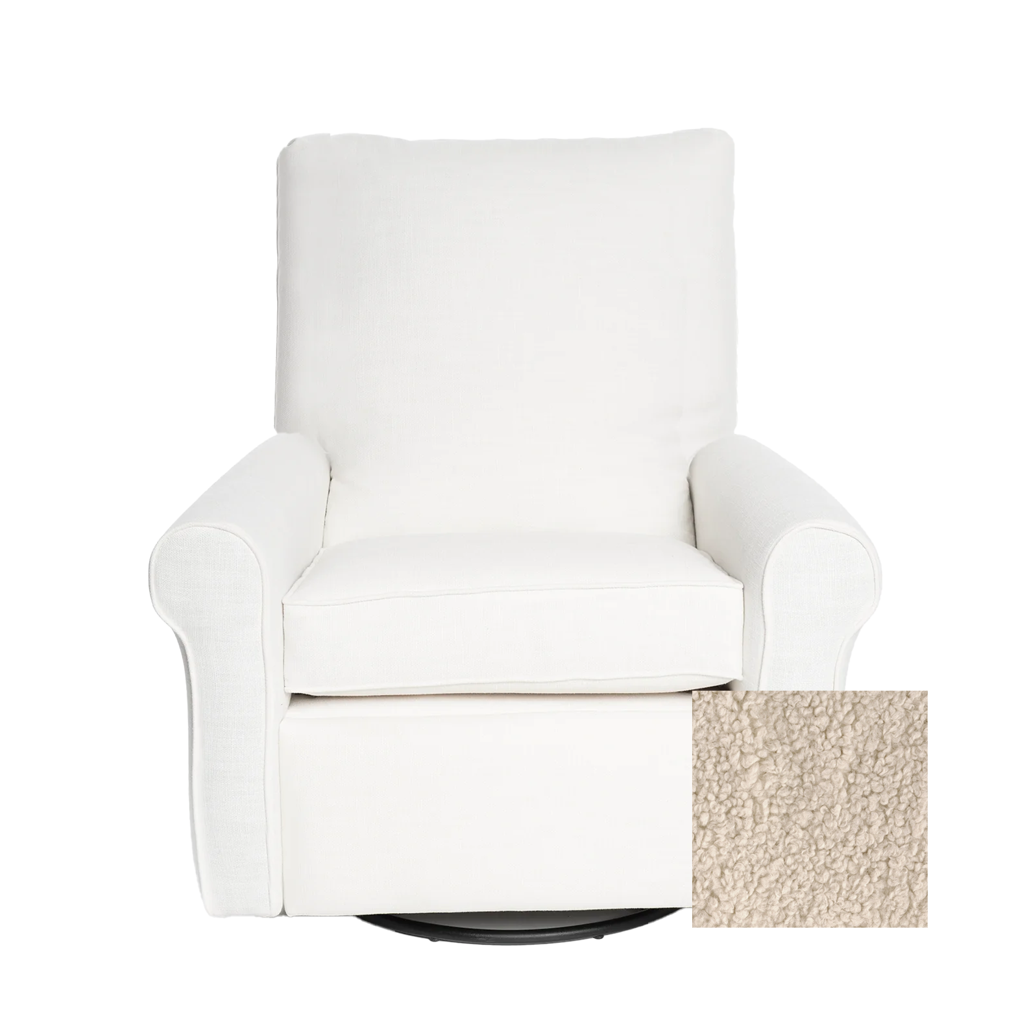 Oilo Orly Gliding Swivel Nursery Recliner - Tots to Teens Furniture