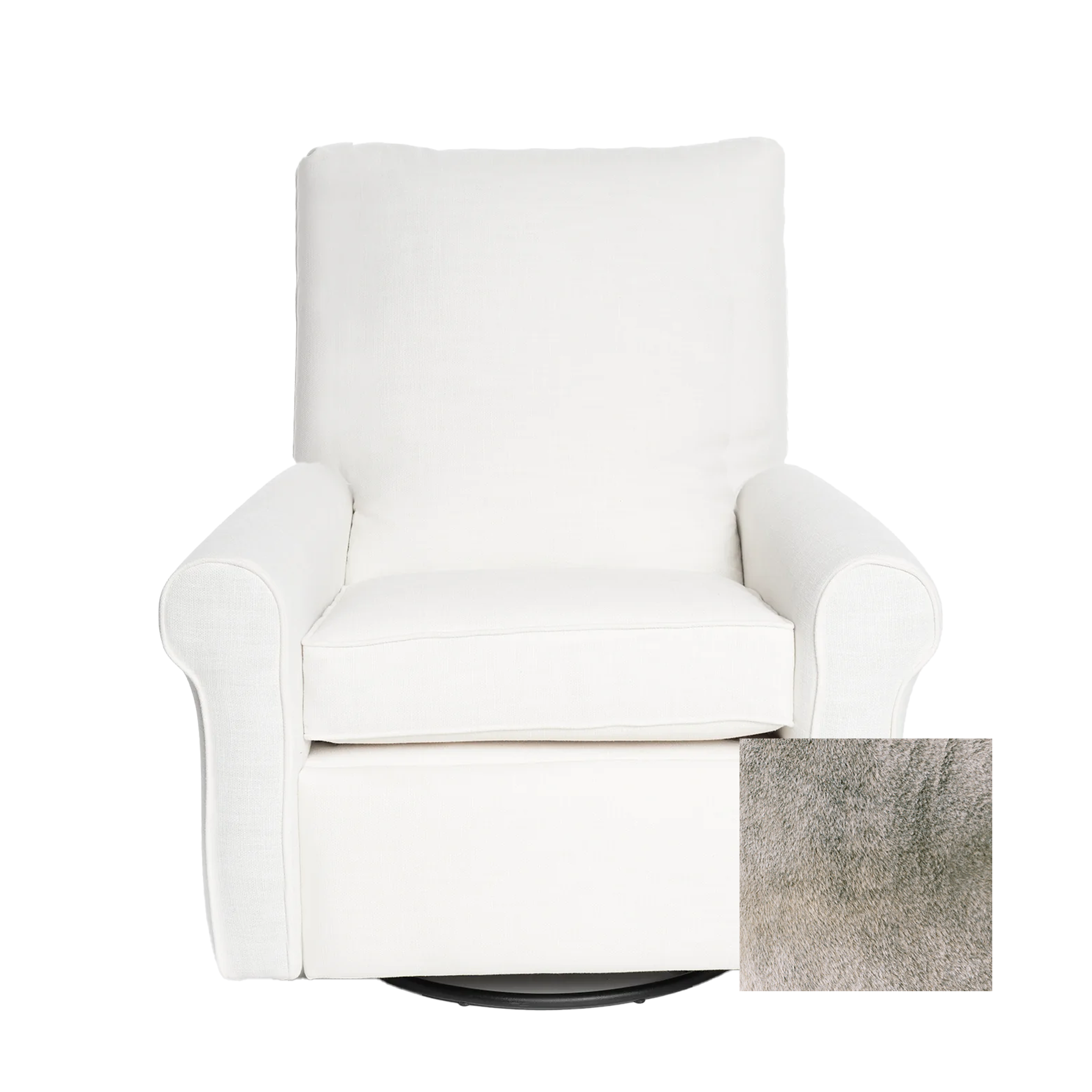 Oilo Orly Gliding Swivel Nursery Recliner - Tots to Teens Furniture