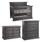 Modena Forever Crib + Double Dresser + 5 Drawer Chest | Tots to Teens Furniture
